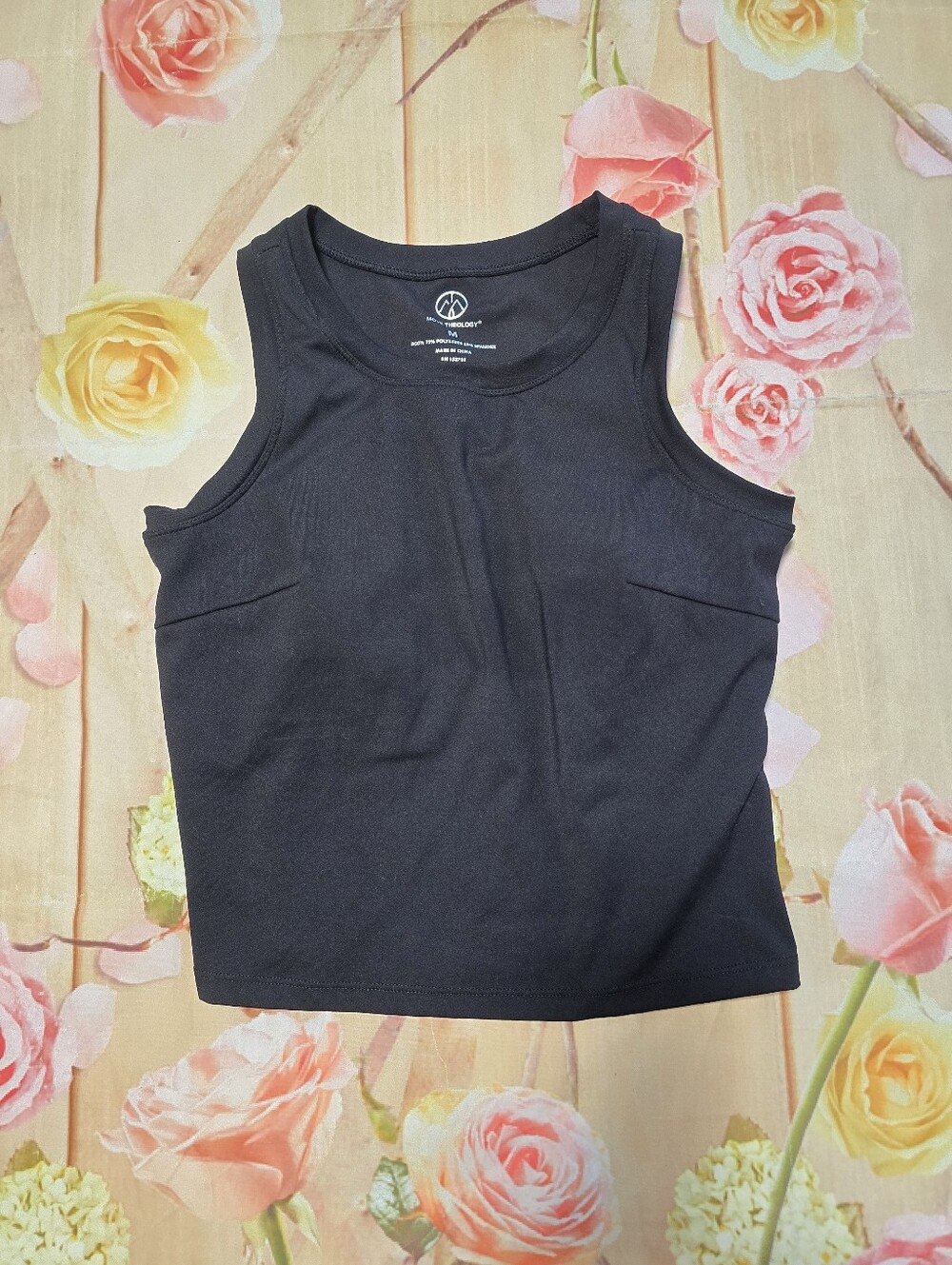 Move Theology Black Tank Top